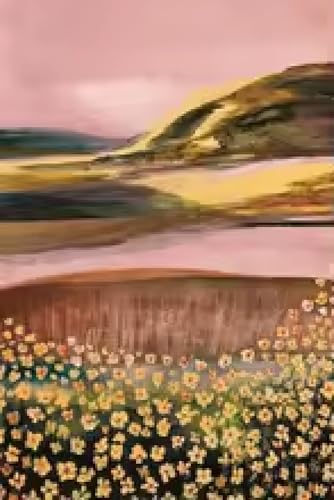 Tableau moderne pour grand mur vide salon triptyque montagne sans cadre - 3