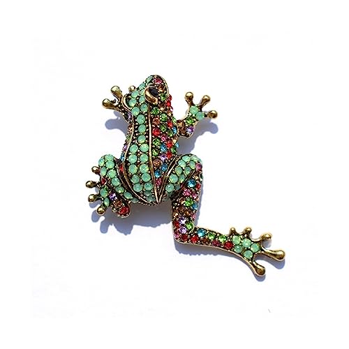 Broche grenouille pour sublimer une robe de fête ou un costume chic
