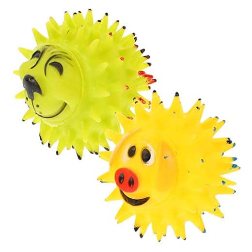 FOMIYES 2 Piezas De Pelota De Juguete para Mascotas Pelota Rodante para Perros Pelota para Masticar Piscina para Perros Pelota Rodante para Perros Pelota Chillona para