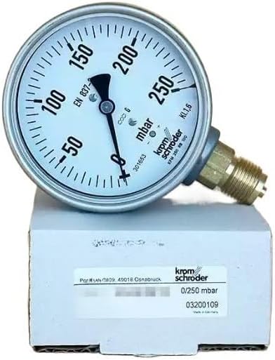 Available for KROM membrane box pressure gauge KFM160RB100-0-160mbar KFM250RB100-0-250mbar KFM400RB100-0-400mbar RFM1.6RB100-0-1.6bar General Accessories (RFM1.6RB100-0-1.6bar)