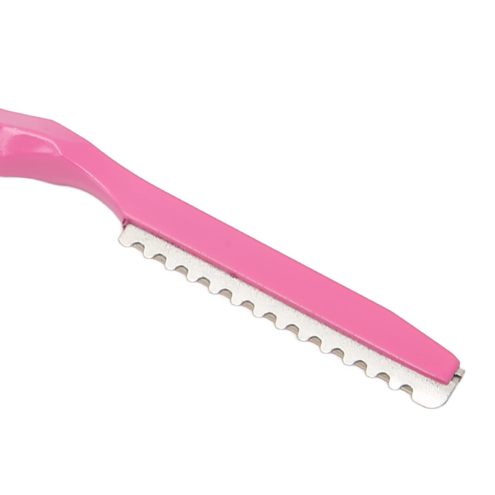 Naroote Rasoio per Sfoltire i Capelli, Rasoio Tagliacapelli Professionale Lame Affilate Rosa per Uomo