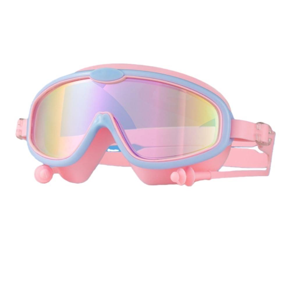 OMEIU Store Baby Kids Swimming Goggle, Splashyeyes Goggles, Anti-Fog UV No Leak Swim Goggle, Wide View vision Swimming Goggles, HD Swim Mask for Kids 3-12 Protection Lenses for Pool Beach (Set04)