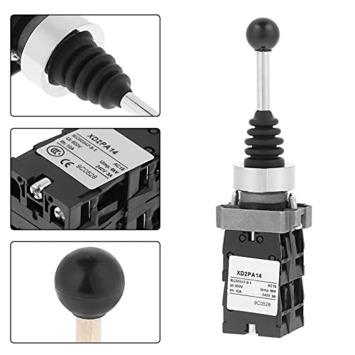 Joystick Switch Controllers 4No Joystick Controllers Locked Joystick Switch Rugged 1Pc Control For Electrical Circuits #TOP2