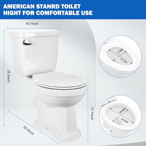Flodream FD-500LS Macerating Toilet With Macerator Pump For Basement Upflush System thumb #5