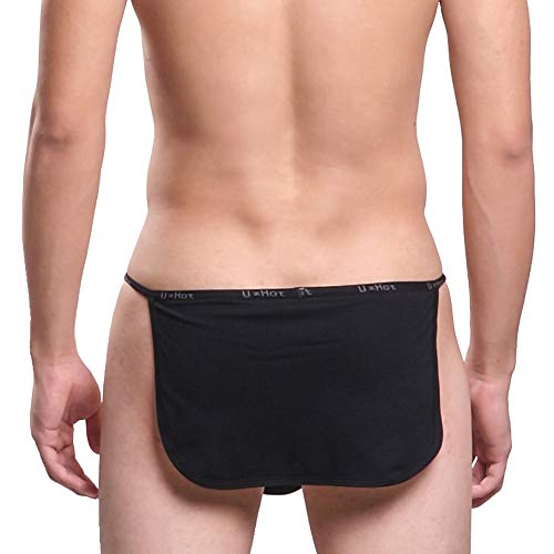 Men’s Sexy Bulge Boxer Brief Underwear Lounge Shorts Thongs Tarzan Loincloth Thong4