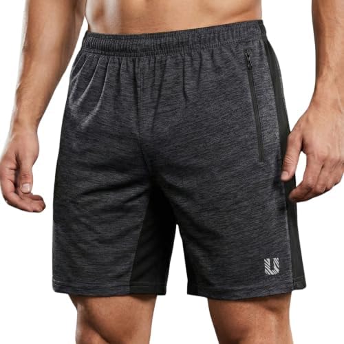 Unbeatable Mens Shorts Pant for Gym, Running & Sports | Quick-Dry Workout Shorts for Men | Stylish Half Pant for Man with Zip Pocket | Lightweight Gym Shorts Summer Sports Shorts for Men
