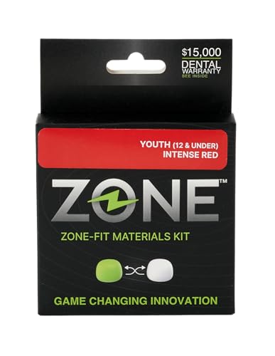 Zone-Fit Materials Kit. Replacement Putty only for ZONE mouthguards. (Youth, Intense Red)