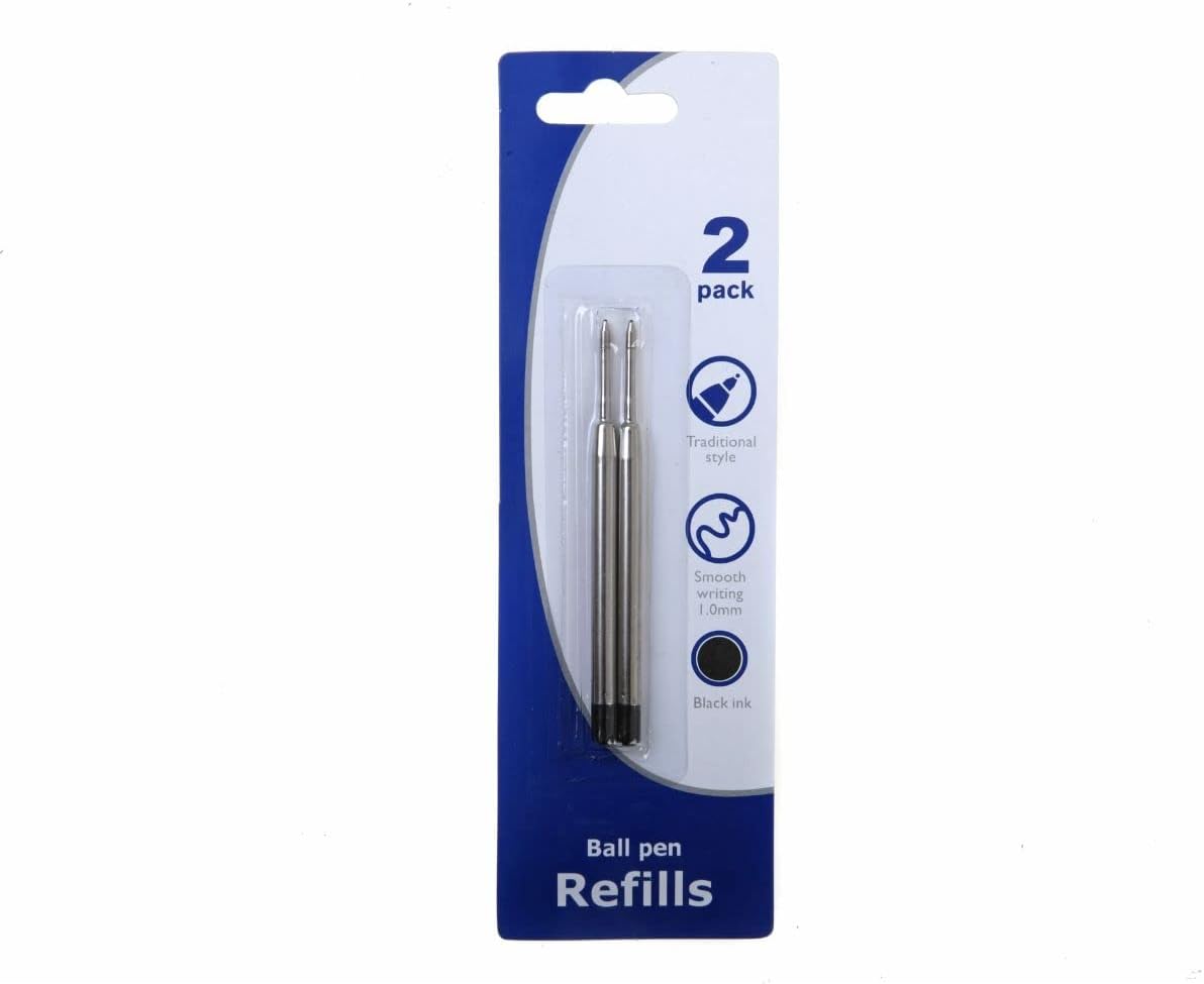 Ryman Refills Ballpen 1mm Pack of 2 Amazon.co.uk Stationery & Office