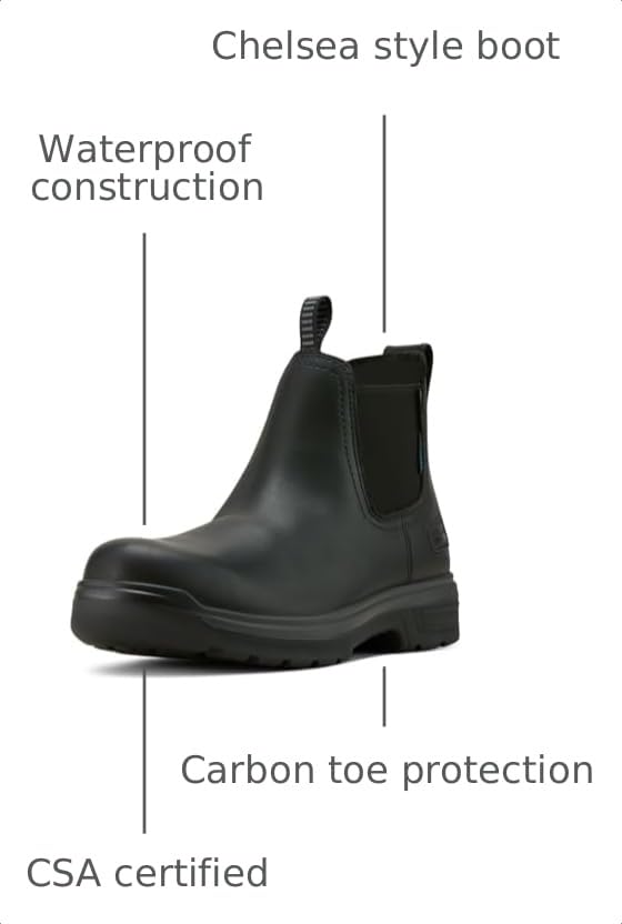 Image of ARIAT Work Turbo Chelsea Waterproof Carbon Toe EH