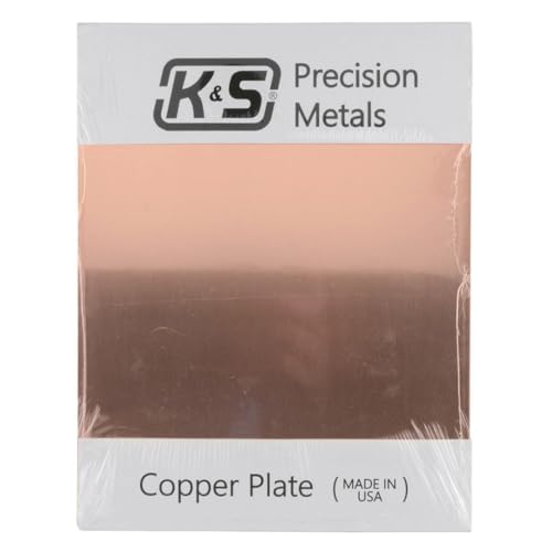 K&S Precision Metals Copper Etching Plate 6605 – 0.050