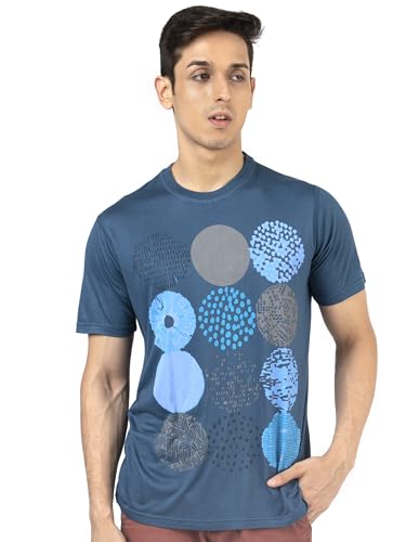 Image of 3rd Planet Men's Round Neck Half Sleeve 100% Bamboo Athleisure Regular Fit T-Shirt