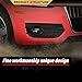 Fog Light Cover Trim Bumper Grill Right Passenger Side Fit Audi Q3 2013 2014 2015 AU1039149, 8U0807682ASP9 Black