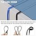 CableGeeker Cat7 Shielded Ethernet Cable 25ft (Highest Speed Cable) Flat Ethernet Patch Cable Support Cat5/Cat6 Network,600Mhz,10Gbps - Black Computer Cord + Free Clips and Straps for Router Xbox