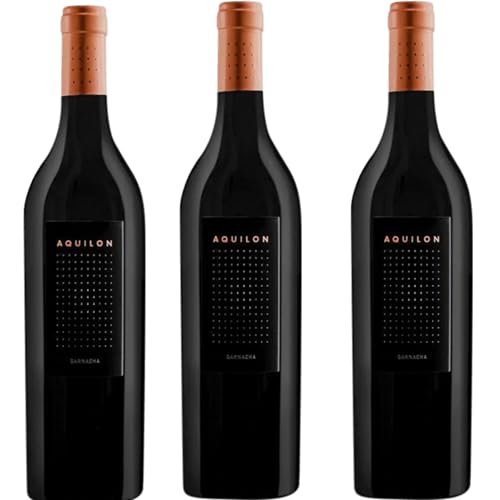 Alto Moncayo  – Aquilón  2017 - vino tinto 100 % Garnacha | Viñedos centenarios Campo de Borja | Crianza 24 meses en barrica nueva | potente y elegante (3 botellas, 2250, mililitro)