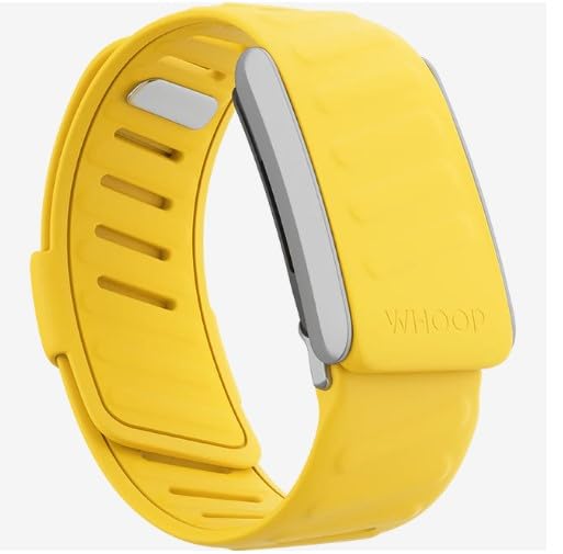 Unisex-Adult Whoop Sport Flex Wrist Band, Soft-Touch Silicone, Waterproof, Whoop 4.0 Compatible - Flash