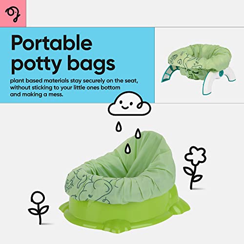 Green Elephant Travel Potty BagsPotty Liners For