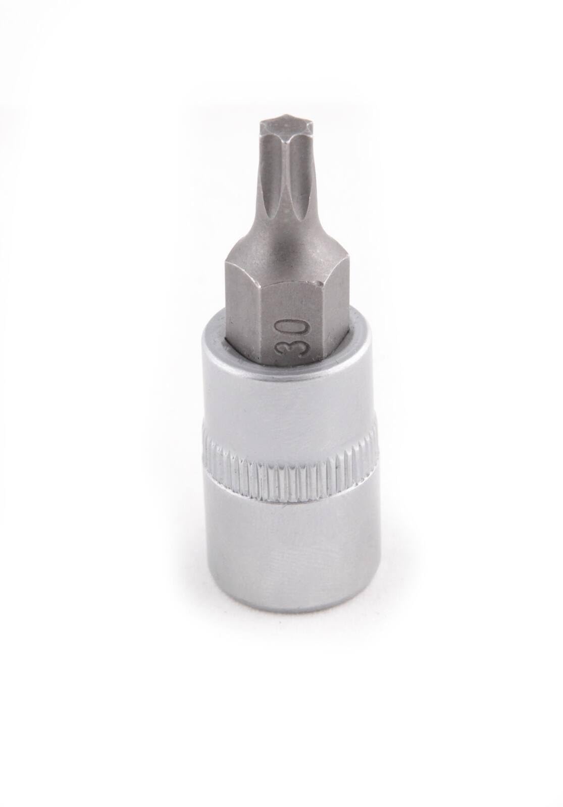 CLAS Equipements Torx Bit Socket 3/8" T30 - OS 0038, Grey