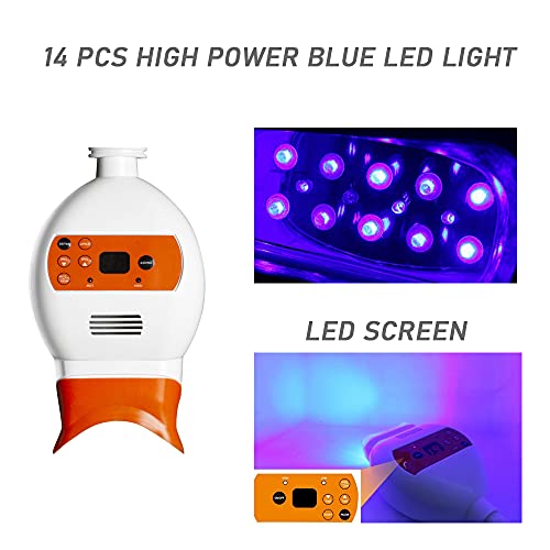 Lolicute Dental Mobile Teeth Whitening Lamp 54W 14Led Bleaching Dental Teeth Led Whitening Bleaching (Floor Stand) #TOP2