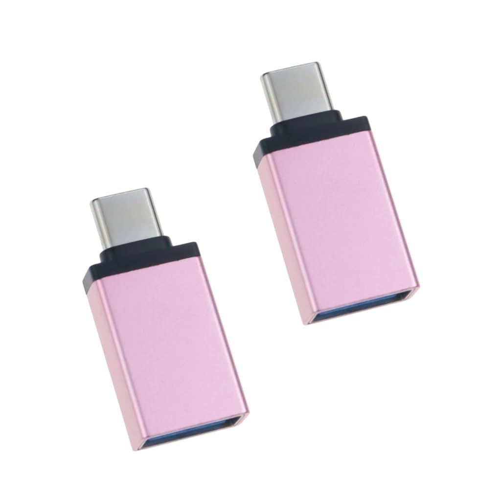 Tsophreniq Pack Of 2 USB C To USB3.0 Adapter USB C Male To USB3.0 Female Adapter Type C Female to A Male Converters Data