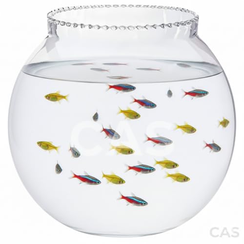 Image of CAS 1L to 14L Glass Fish Bowl (Surface (Glass) (8 inches, 3.5 L)