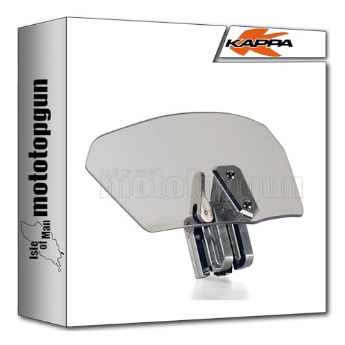 Kappa screen spoiler mototopgun déflecteur de pare brise réglable pour carénage moto