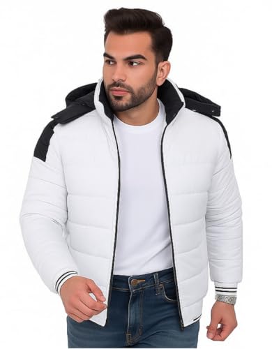 Image of Quark Export Quality Reversible Puffer Jacket in GLD Material best for Winterwear /Hiking /Biking /Camping /Mountaineering /Racing /Climbing /Tracking(Control Temperature up to 3 Degree Celsius.)(3C)