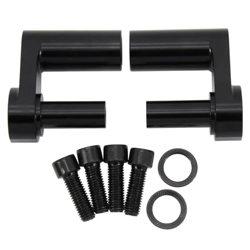 Rehausses de guidon en aluminium kit de potence moto haut de gamme ajustable