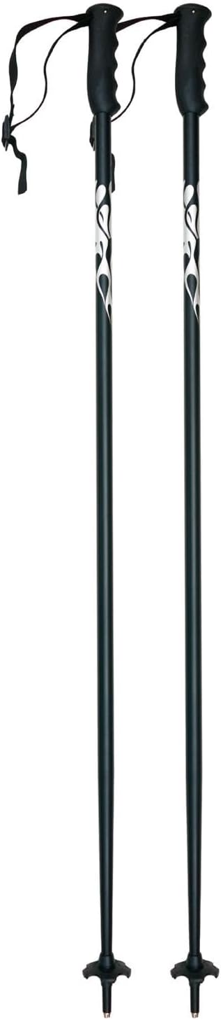 Generic 2 Pieces Ski Poles for Men Women Comfortable Gripping Portable Hiking Poles Walking Sticks for Hiking Skiing Outdoor Camping