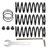 Wusvive Molle per pedali in metallo per Logitech G25/G27/G29/G920, set da 3