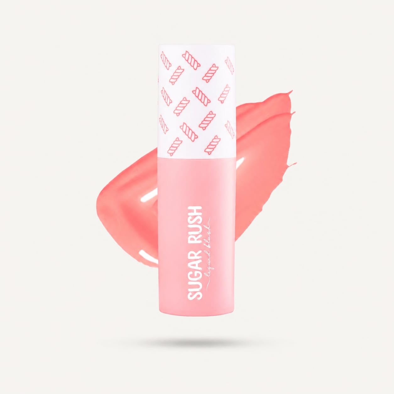 Sugar Rush Liquid Blush, Pink, Dessert Theme, Blush Makeup (01-Marshmallow)-image-26