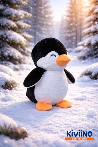 Image of Penguin Stuffed Plush Animal Toy| Ideal for Birthdays & Special Occasions for Girls /Boys, Baby Kids (19Cm)