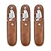 3-Pack Professional Waiter Corkscrew Wine Key with Leather Protection Gift Bag, Long Rosewood Handle Stainless Steel Handle Wine Opener for Bar Restaurant Waiters, Sommelier, Bartend, Rosewood Hand