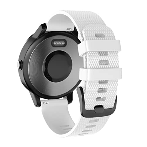 Bandes de montre intelligentes 20mm en silicone pour le sport et le bureau