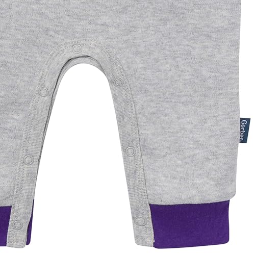 Gerber Unisex Baby NBA Team Coverall, Los Angeles Lakers, 18 Months - image 5