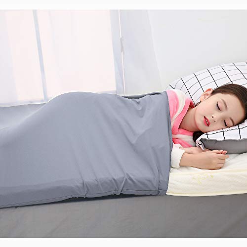 BUZIO Pouch Sensory Bed Sheet for Kids Compression Alternative to Weighted Blanket -Breathable