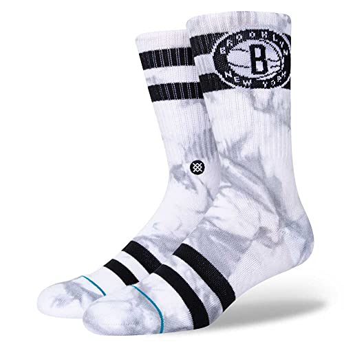 Stance NBA Brooklyn Nets Dyed Charcoal LG (US Men's Shoe 9-13)