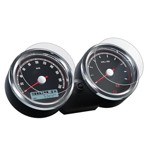 Lámina Protectora El Salpicadero La Pantalla del Grupo Instrumentos La para Royal Enfield 650 Interceptor Continental GT 2018