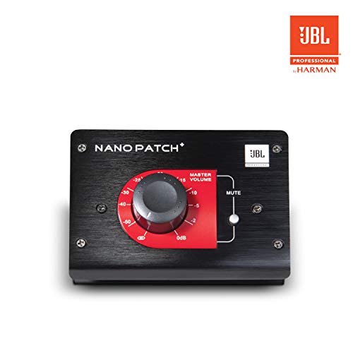 JBL NPATCH BLK Nano Patch+ Compact 2-Channel Passive Volume Controller