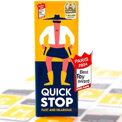 QUICKSTOP | Card Game for Family and Friends | Fast and Hilarious...