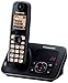 Produktbild Panasonic KX-TG6621FRB Schnurlostelefon (DECT, mit Anrufbeantworter), Schwarz