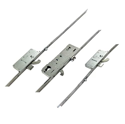 Image of Latch 3 Hookbolts 2 Deadbolt Shootbolt Lift Lever Double Spindle Door Lock