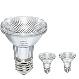 Vinaco Par20 Bulbs, 2 Pack 120V 50W Par20 Flood Light Bulbs, E26 Medium Base Long Lasting Life High Output par20 Flood Lights -Warm Light