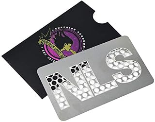 NLS Stainless Steel Grinder Card, Great for travel and convenience, Northern Lights Supply