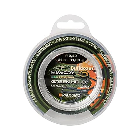 Prologic Mimicry Green Helo Leader 100m grün - Vorfachschnur zum Karpfenangeln, Vorfachmaterial für Karpfen Rigs Cover