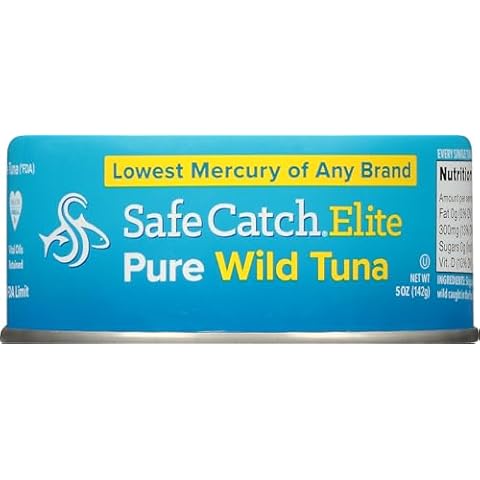 Safe Catch, Safe Catch Elite Wild Skipjack Tuna, 5 Ounce Cover