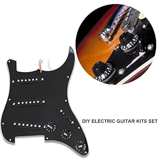 Dilwe DIY Pickguard de Guitare électrique, Pickguard de Couverture arrière pour Guitares de Style St - Les Beatles, Paul McCartney, John Lennon, RIngo Starr, George Harrison Dilwe DIY Pickguard de Guitare électrique, Pickguard de Couverture arrière pour Guitares de Style St – Image 7