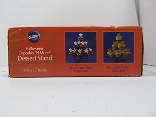 Halloween Cupcake Display By Wilton - Cupcakes N More Desert Stand - Cupcake Holder - Halloween Decoration #TOP3