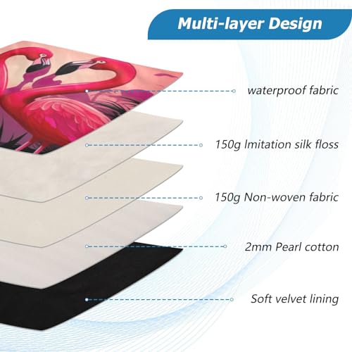 Funda para laptop de 13-14 pulgadas Flamingo Sunset miniatura 4