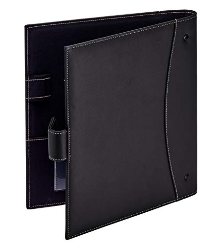 Its Academic Faux Leather Binder (92875), Black #TOP6