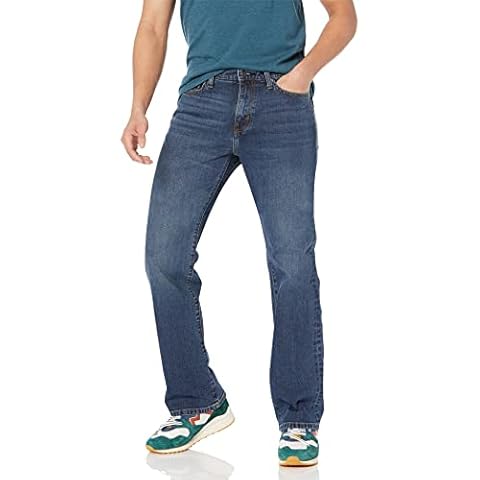 Amazon Essentials Straight-Fit Bootcut Jeans Cover